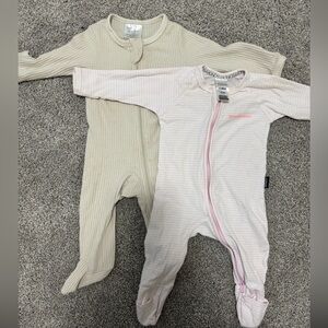 Bonds / Mebie 0-3M Zip Onesies